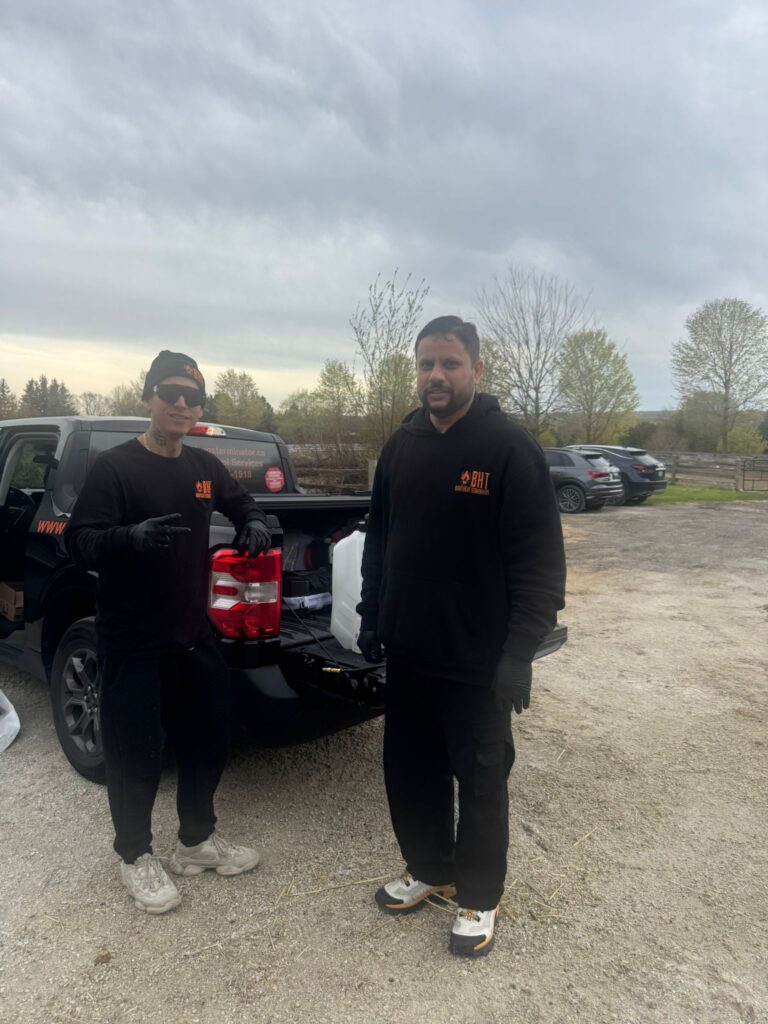 Experienced Mosquito Control Specialists.